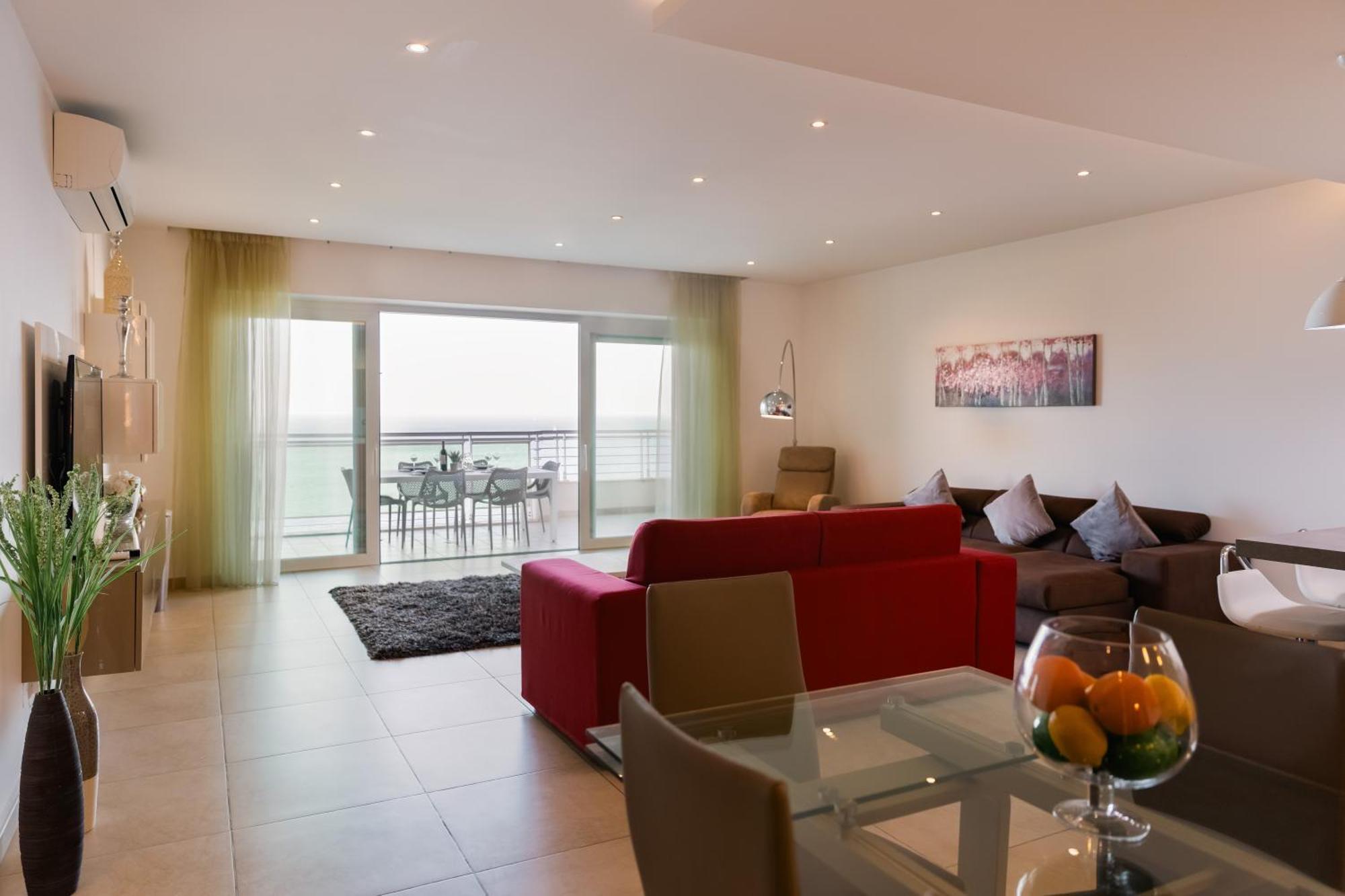 Luxury Seafront 3Br With Pool By Arcobnb Sliema Esterno foto